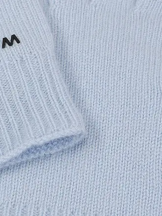 WEEKEND MAX MARA | Gants LEA | hellblau